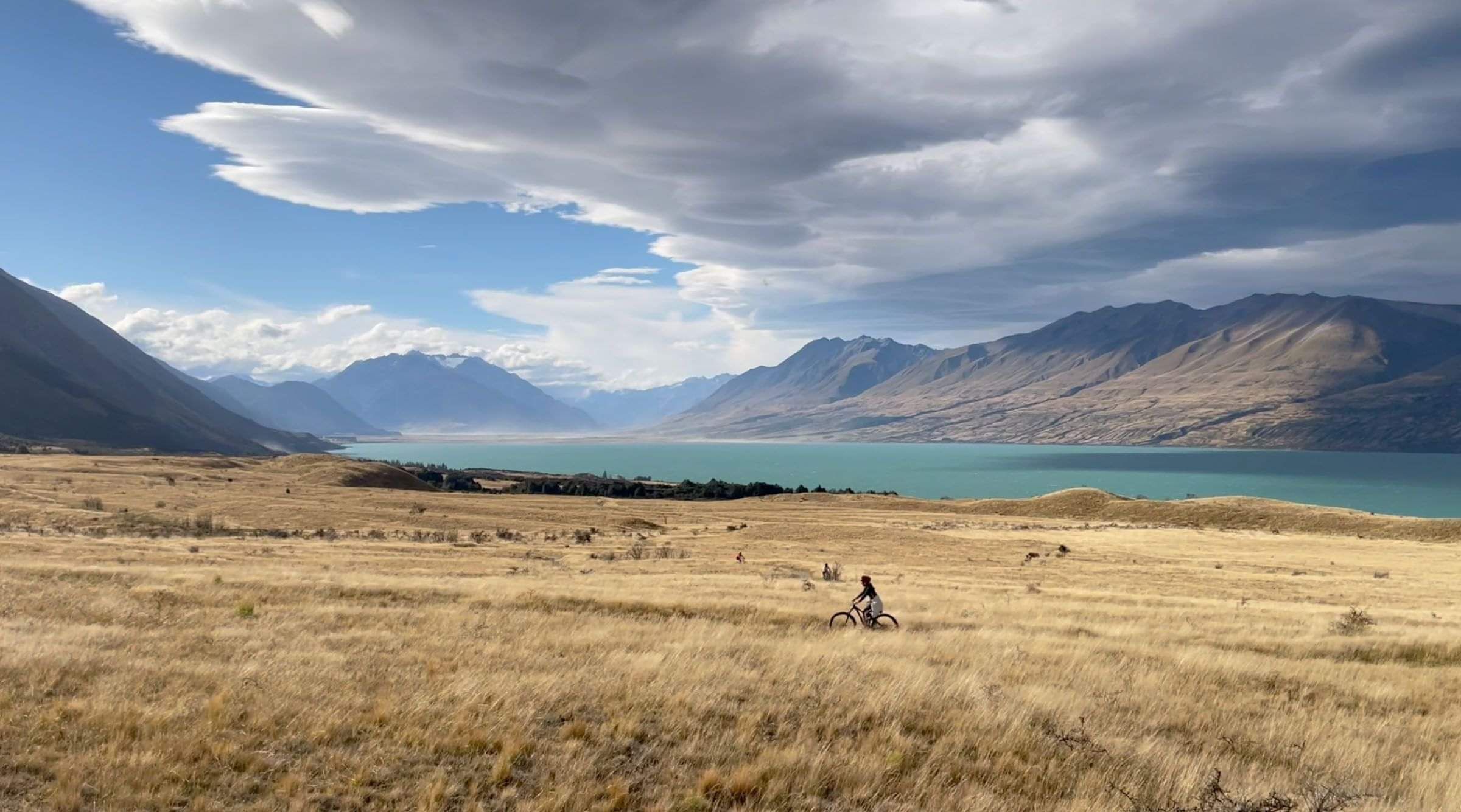 Biker rides the Alps 2 Ocean, 8-day, self-guided tour