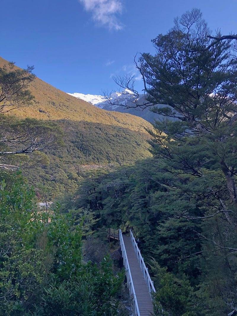 Beautiful remote country on the West Coast Wilderness Trail