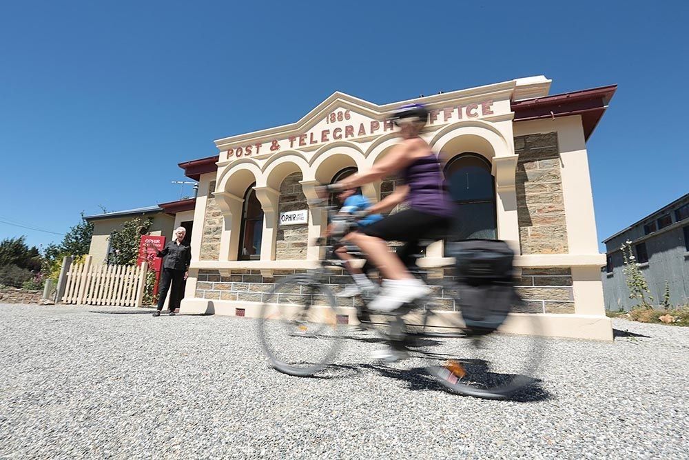 Post and Telegraph office along the Otago Central Rail Trail