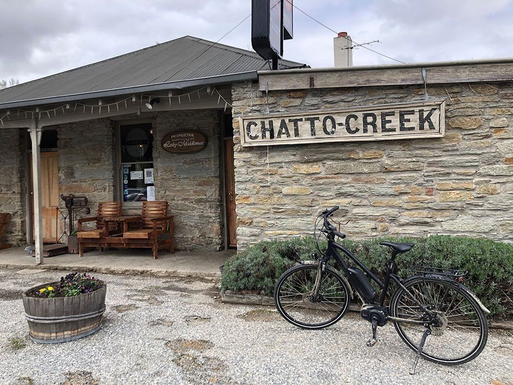 Chatto Creek along the Otago Central Rail Trail