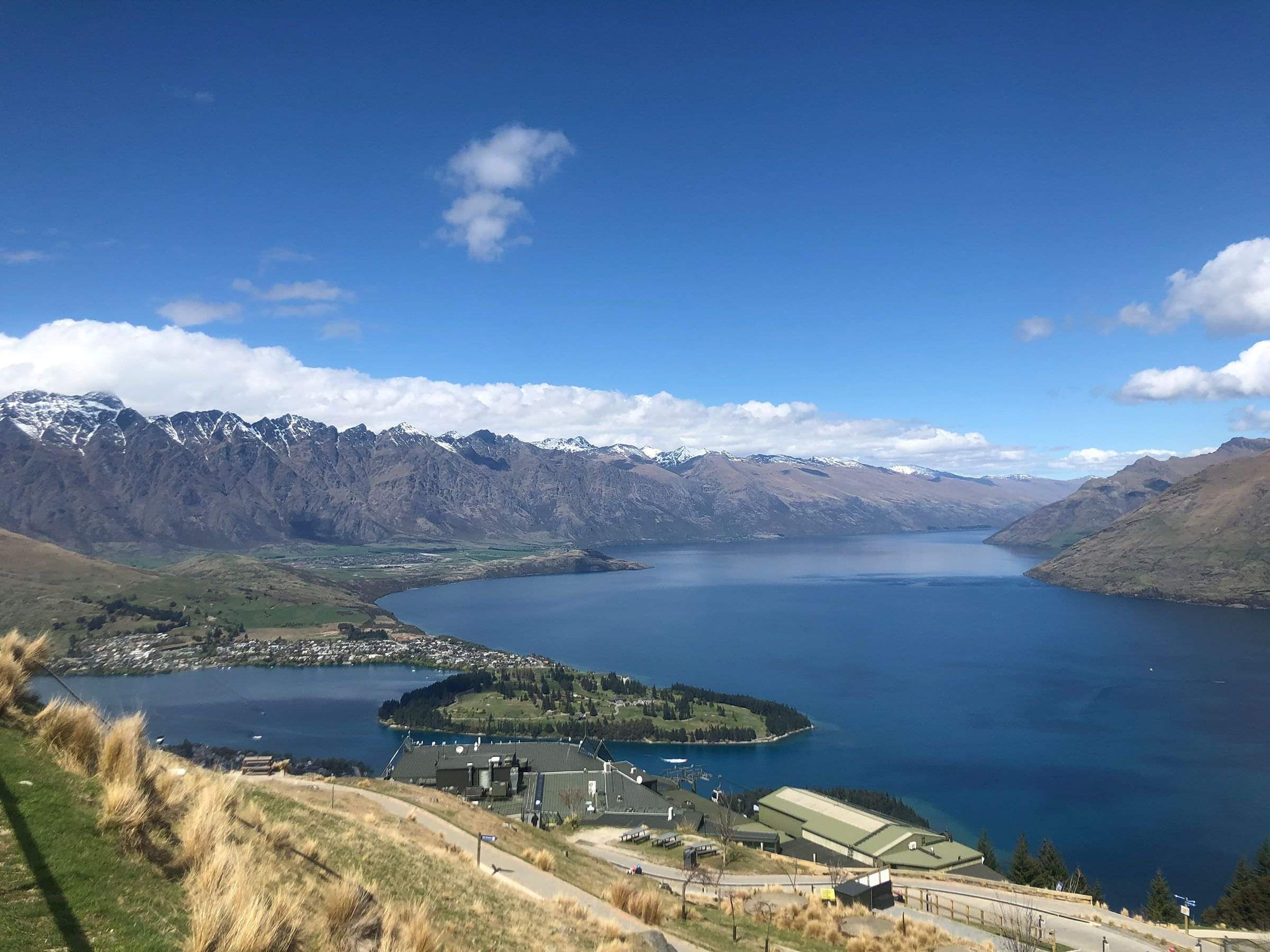 Aerial view of the Queenstown & Central Otago Explorer trail