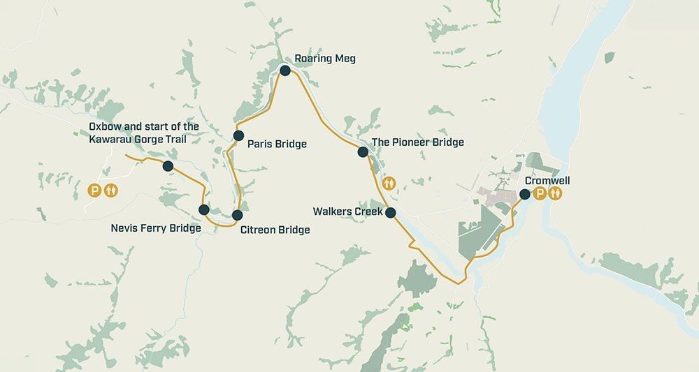 Kawarau Gorge Trail guide