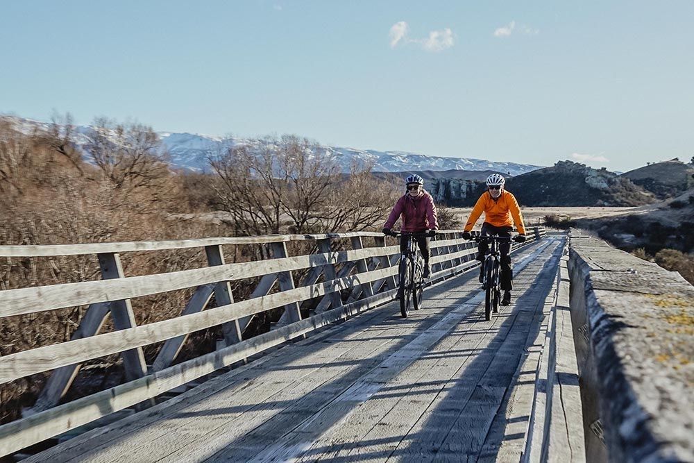 Crisp morning rides along the Otago Central Rail Trail