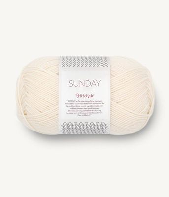 Sandnes Garn Sunday - 100% Merino 4ply