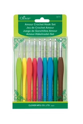 Clover Amour Crochet Hook Set - 2.00mm-6.00mm