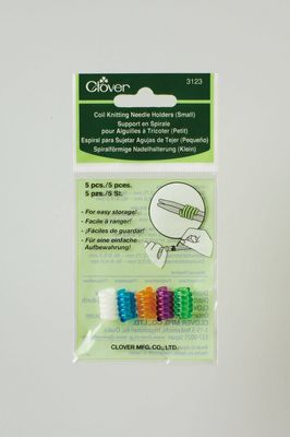 Clover Small Coil Knitting Needle Holders