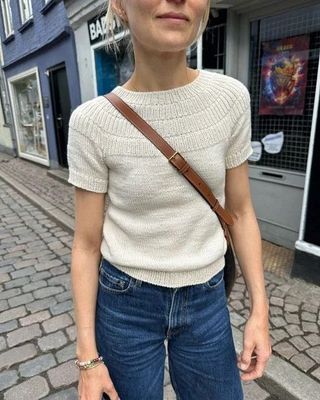 PetiteKnit Anker's Summer Shirt - Knitting Pattern