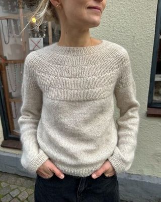 PetiteKnit Anker's Sweater - My Size - Knitting Pattern