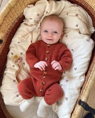 PetiteKnit Anker's Onesie - Knitting Pattern