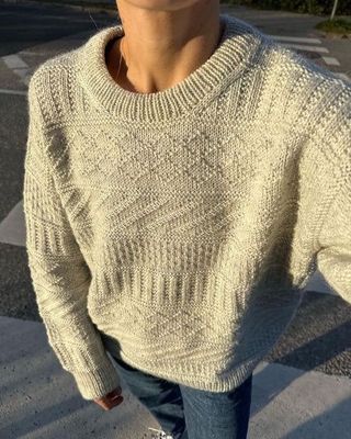 PetiteKnit Storm Sweater - Knitting Pattern