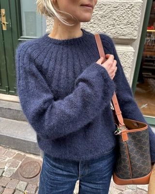 PetiteKnit Sunday Sweater - Mohair Edition - Knitting Pattern