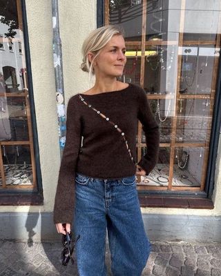 PetiteKnit Valerie Blouse - Knitting Pattern