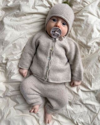 PetiteKnit Cleo Baby Set - Knitting Pattern