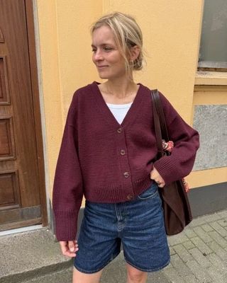 PetiteKnit Scarlet Cardigan - Knitting Pattern