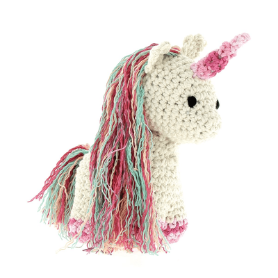 Hoooked Amigurumi Kit : Unicorn Nora - Almond