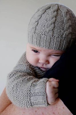 Lisa F Baby Cakes BC108 Ashley Sweater and Hat
