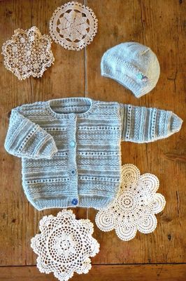 Lisa F B105 Carmel Cardi &amp; Hat