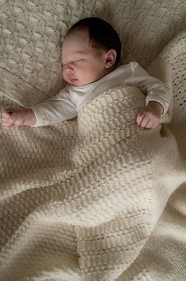 Lisa F Baby Cakes BC59 Morning Mist Baby Blanket