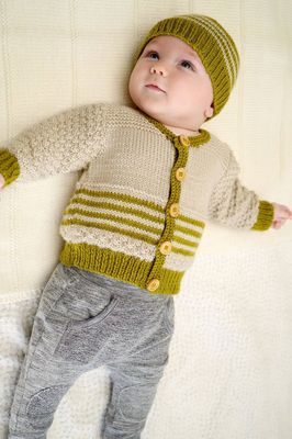 Lisa F Baby Cakes BC70 Eden Cardi and Hat