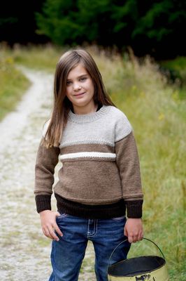 Lisa F LF64 Merrill Sweater - Knitting Pattern