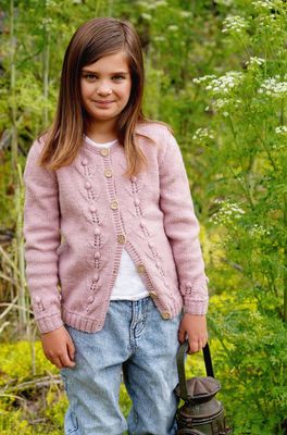 Lisa F LF62 Verity Cardi Junior - Knitting Pattern