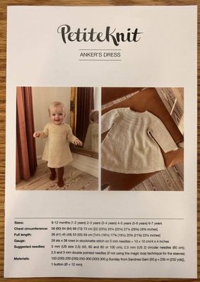 PetiteKnit Anker's Dress - Knitting Pattern