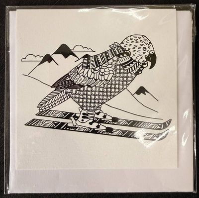 Kea Greeting card
