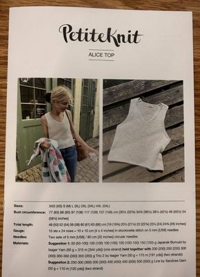 PetiteKnit Alice Top