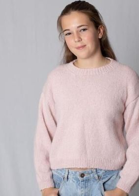 Alpaca Yarns 3306 Halo Crop Sweater or Top - Knitting Pattern