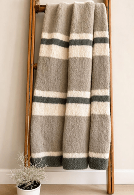 Alpaca Yarns 3312 Halo Colour Block Blanket - Knitting Pattern