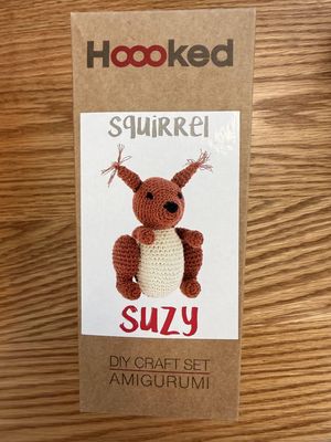 Suzy Squirrel Amigurumi Crochet kit