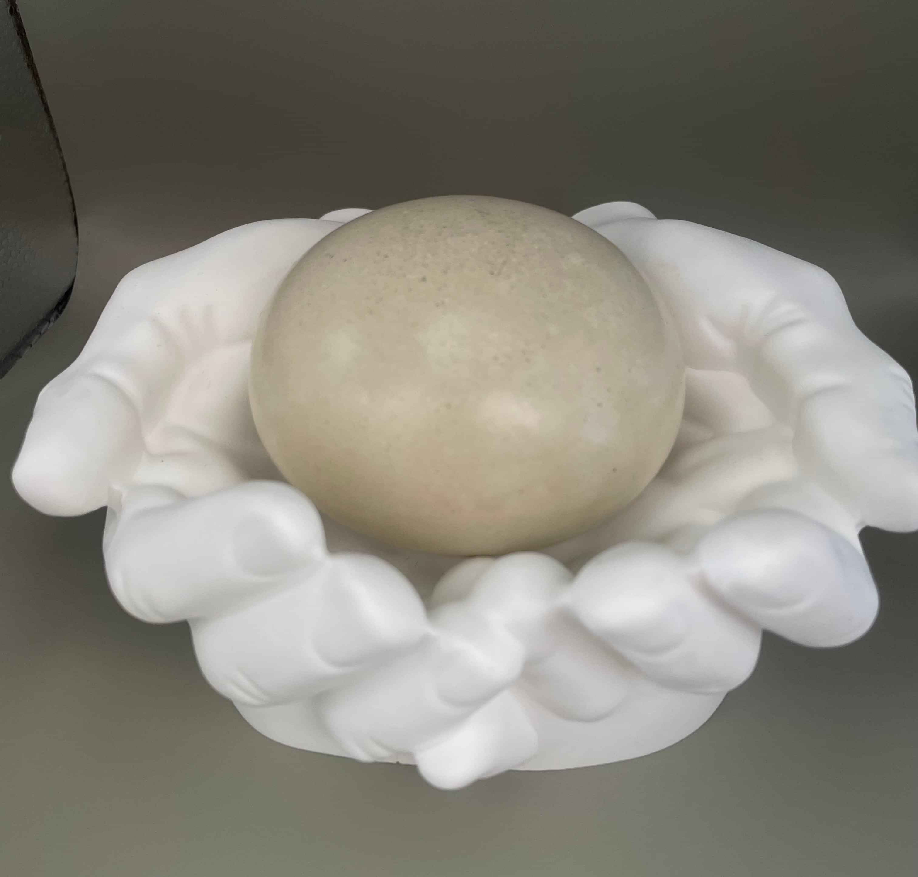 Our smaller stones sit comfortably in your palm or pocket