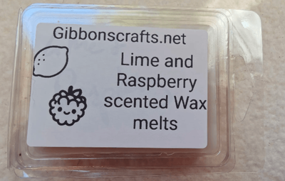 Lime and Raspberry Lemonade Scented Wax Melts