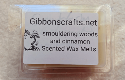 Smouldering Woods and Cinnamon Scented Wax Melts