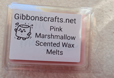 Pink Marshmallow Scented Wax Melts