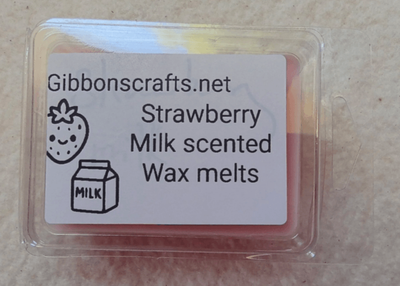 Strawberry Milk Scented Wax Melts