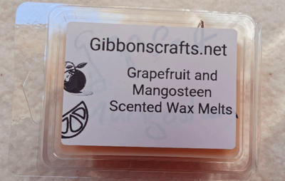 Grapefruit and Mangosteen Scented Wax Melts