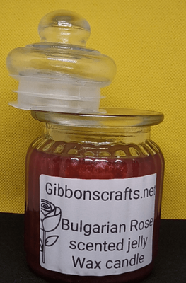 Bulgarian Rose Jelly Wax Candle