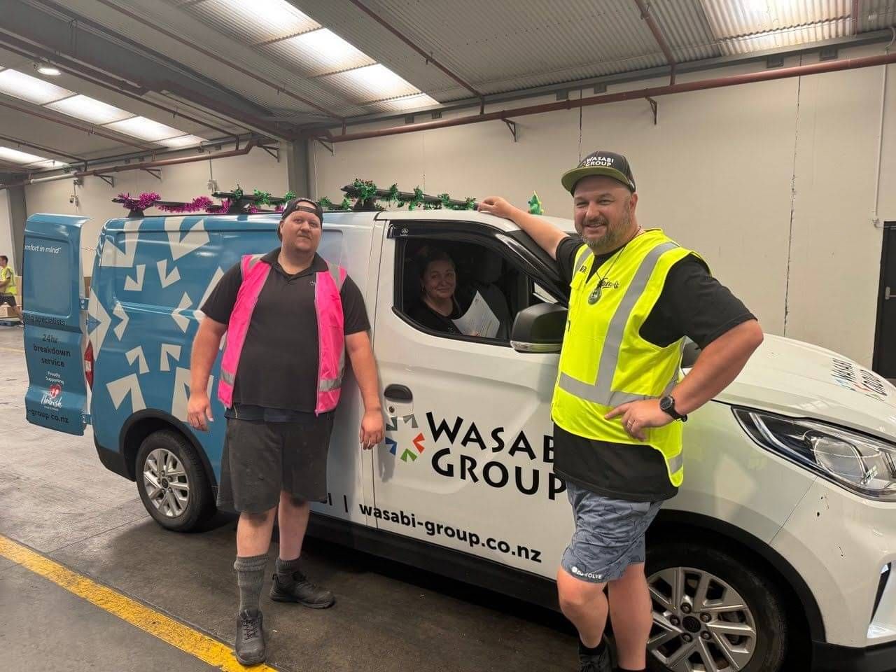 Wasabi Group Wellington supporting Nourish Trust charity