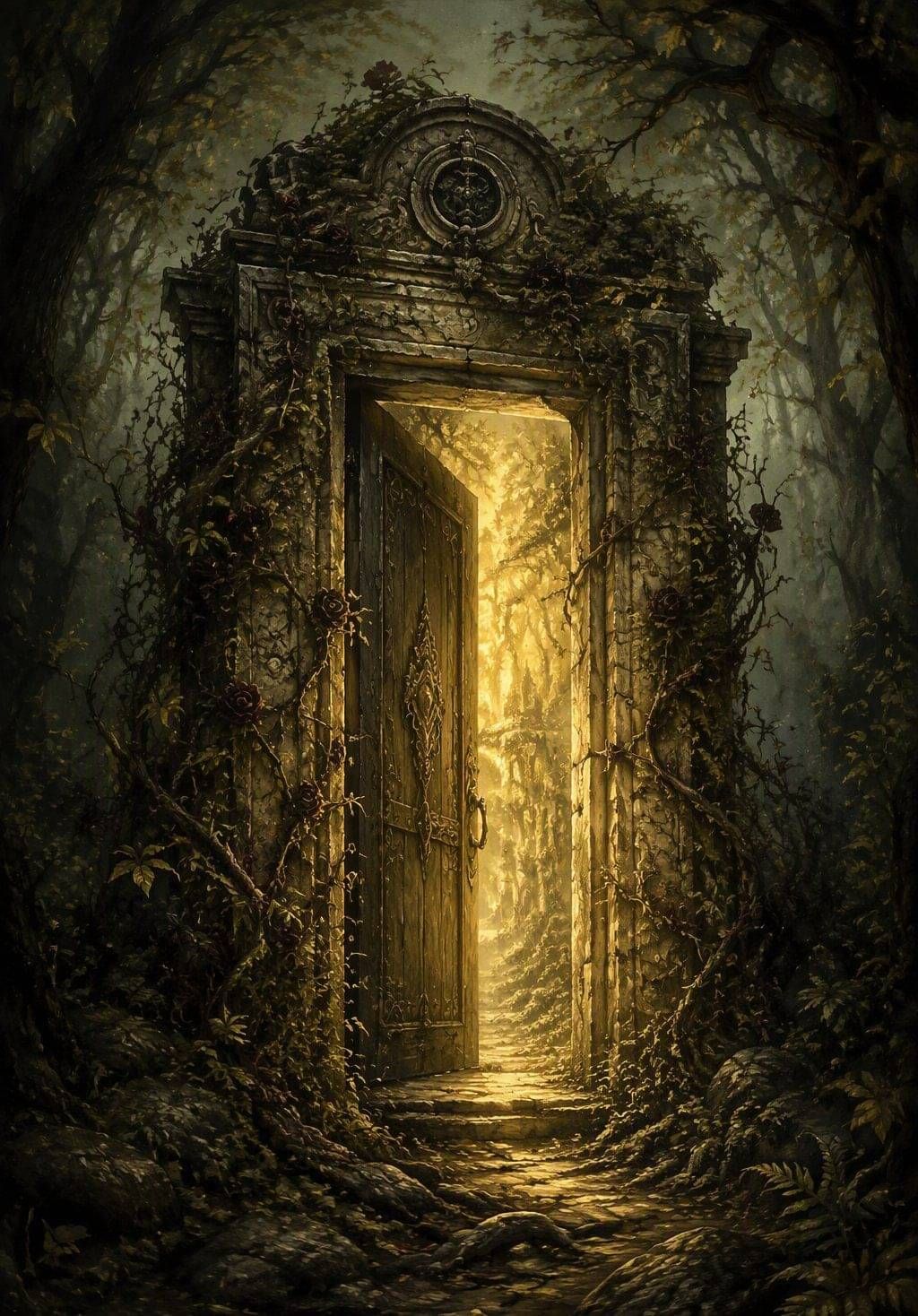 Cover art for Through the Veil, Book One of the Veil and Thorn series