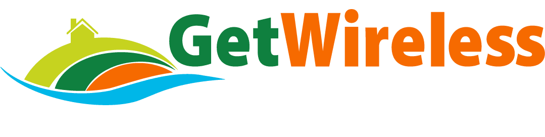 GetWireless rural broadband logo, part of Ezykonect